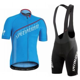 2016 Specialized SL Expert blu Nuovo abbigliamento Ciclismo Completo Maglia Ciclismo Corta e Salopette 95363-BC