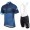 2016 Strava blu Nuovo abbigliamento Ciclismo Completo Maglia Ciclismo Corta e Salopette 34601-UI
