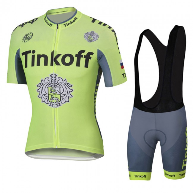 2016 Tinkoff Saxo Bank Fluo Light Green Nuovo abbigliamento Ciclismo Completo Maglia Ciclismo Corta e Salopette 53421-VL 2016 Tinkoff Saxo Bank Fluo Light Green Nuovo abbigliamento Ciclismo Completo Maglia Ciclismo Corta e Salopette 53421-VL