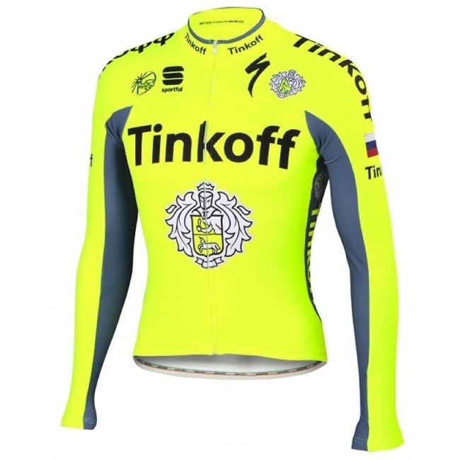 2016 Tinkoff Race Team Maglie Ciclismo Manica Lunga 89342-GH 2016 Tinkoff Race Team Maglie Ciclismo Manica Lunga 89342-GH