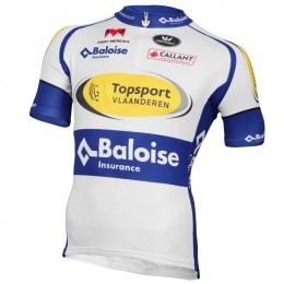 2016 TopSport Vlaanderen-Balois Maglia Ciclismo Manica Corta 40257-LW