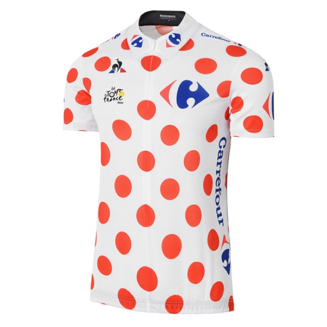 2017 Tour de France Polka Dot abbigliamento Maglie Ciclismo Manica Corta 80830-OS 2017 Tour de France Polka Dot abbigliamento Maglie Ciclismo Manica Corta 80830-OS