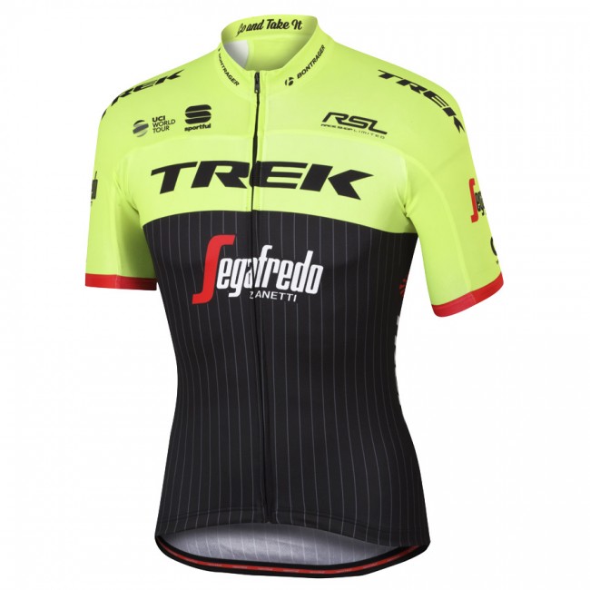 Trek Segafredo Pro 2017 giallo Maglia Ciclismo Manica Corta 51328-DK Trek Segafredo Pro 2017 giallo Maglia Ciclismo Manica Corta 51328-DK