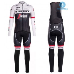 2016 Trek Segafredo RSL TDF edizione Thermo Squadre Pro Abbigliamento Ciclismo Maglia Ciclismo Manica Lunga e Salopette Lunga 13650-HW