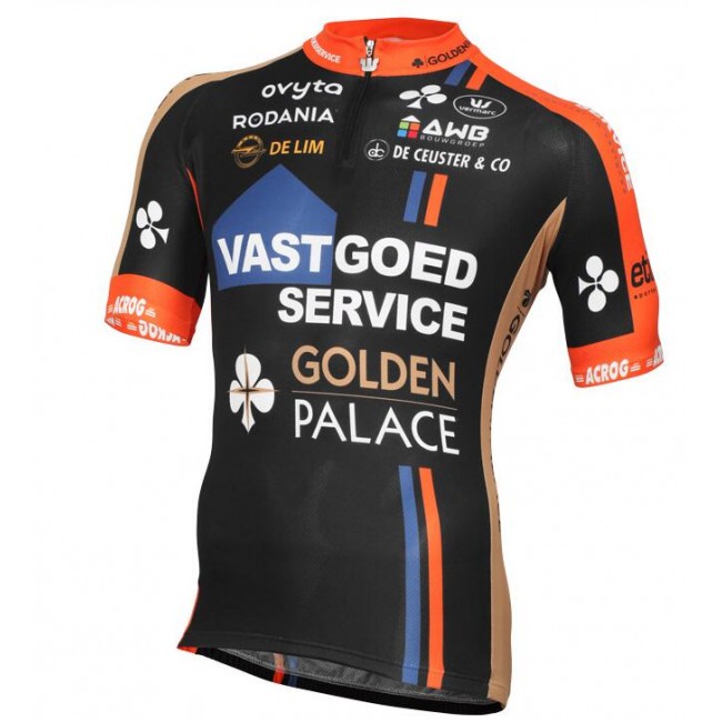 2016 VASTGOEDSERVICE -GOLDEN PALACE Maglia Ciclismo Manica Corta 92150-LB 2016 VASTGOEDSERVICE -GOLDEN PALACE Maglia Ciclismo Manica Corta 92150-LB