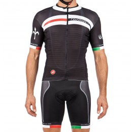 2016 Wilier Free Aero Race Nuovo abbigliamento Ciclismo Completo Maglia Ciclismo Corta e Salopette 45828-OG