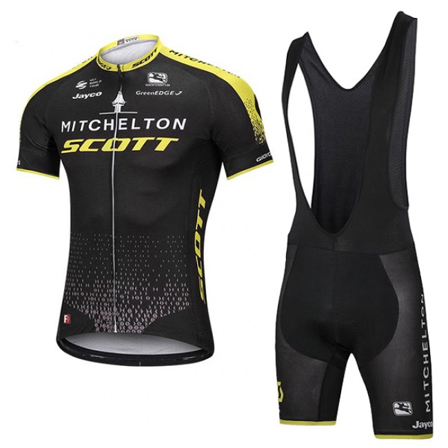 2018 Mitchelton Scott abbigliamento Ciclismo Completo Maglia Ciclismo Corta e Salopette nero 10996CE 2018 Mitchelton Scott abbigliamento Ciclismo Completo Maglia Ciclismo Corta e Salopette nero 10996CE