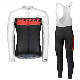 2018 SCOTT RC Pro Abbigliamento Ciclismo Maglia Ciclismo Manica Lunga e Salopette Lunga 13696TF