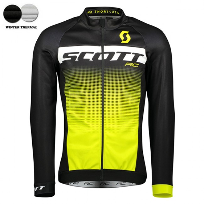 2018 SCOTT RC Pro winter thermal fleece Maglia Ciclismo Manica Lunga 32991WY 2018 SCOTT RC Pro winter thermal fleece Maglia Ciclismo Manica Lunga 32991WY