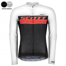 2018 SCOTT RC Pro winter thermal fleece Maglia Ciclismo Manica Lunga 92536WA