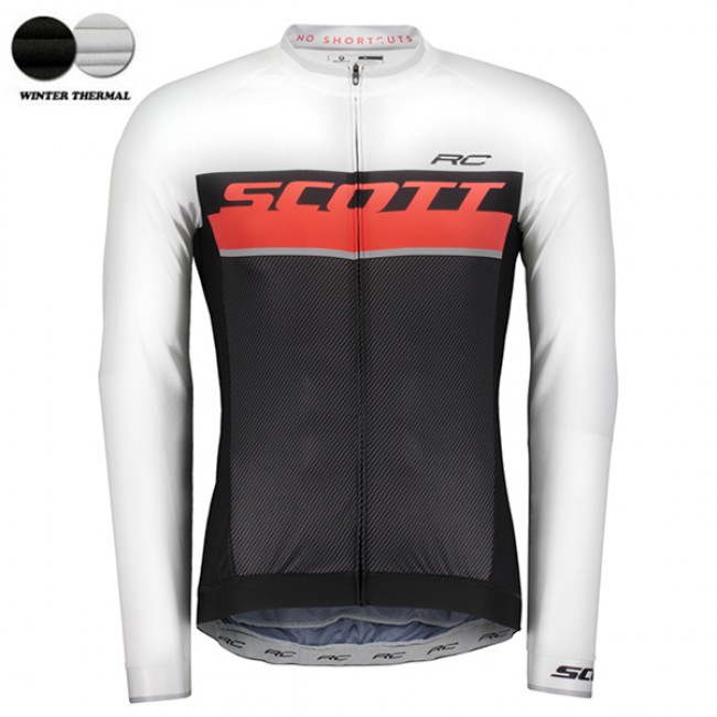 2018 SCOTT RC Pro winter thermal fleece Maglia Ciclismo Manica Lunga 92536WA 2018 SCOTT RC Pro winter thermal fleece Maglia Ciclismo Manica Lunga 92536WA