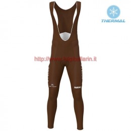 Completo Ciclismo 2019 AG2R Squadre Salopette Lunga Ciclismo thermique