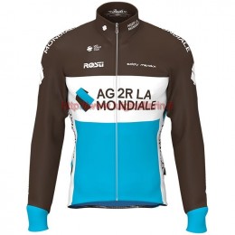Completo Ciclismo 2019 AG2R Squadre Maglia Ciclismo Manica Lunga
