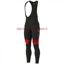 Completo Ciclismo 2019 ALE Pulse nero-rosso Salopette Lunga Ciclismo