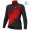 Completo Ciclismo 2019 ALE Pulse nero-rosso thermique Maglia Ciclismo Manica Lunga