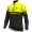 Completo Ciclismo 2019 ALE Slide nero-giallo Maglia Ciclismo Manica Lunga