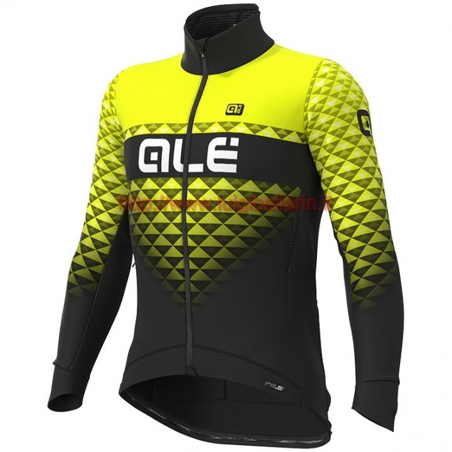 Completo Ciclismo 2019 ALE Summit nero-giallo Maglia Ciclismo Manica Lunga Completo Ciclismo 2019 ALE Summit nero-giallo Maglia Ciclismo Manica Lunga
