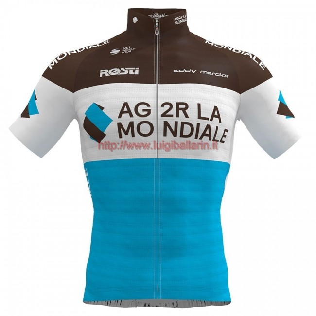 Completo Ciclismo 2019 Ag2r La Mondiale Squadre Maglia Ciclismo Manica Corta Completo Ciclismo 2019 Ag2r La Mondiale Squadre Maglia Ciclismo Manica Corta