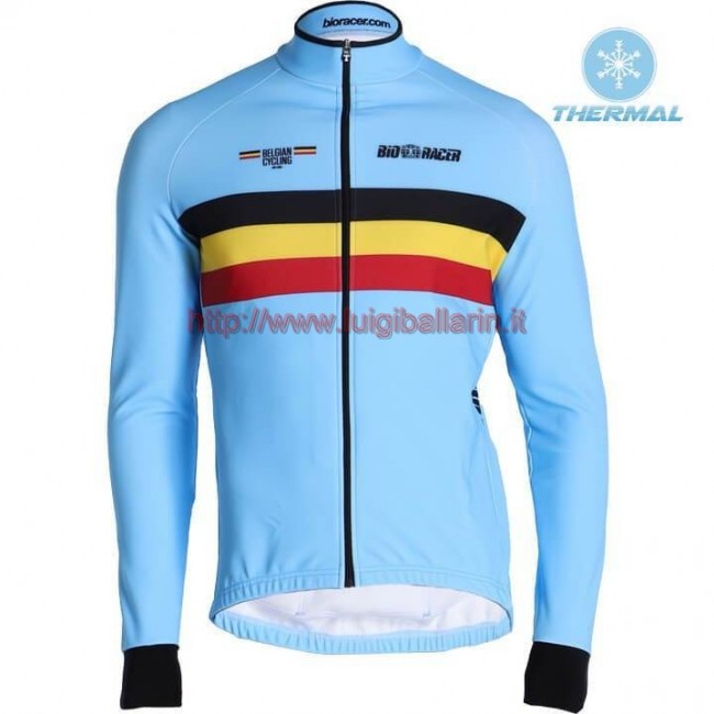 Completo Ciclismo 2019 Belgium Country Squadre thermique Maglia Ciclismo Manica Lunga Completo Ciclismo 2019 Belgium Country Squadre thermique Maglia Ciclismo Manica Lunga