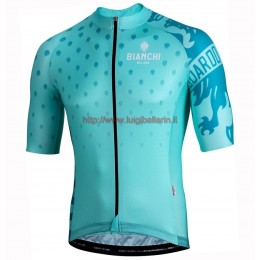 Completo Ciclismo 2019 Bianchi MTX verde Maglia Ciclismo Manica Corta
