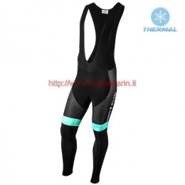 Completo Ciclismo 2019 Bianchi Milano PB nero Salopette Lunga Ciclismo thermique