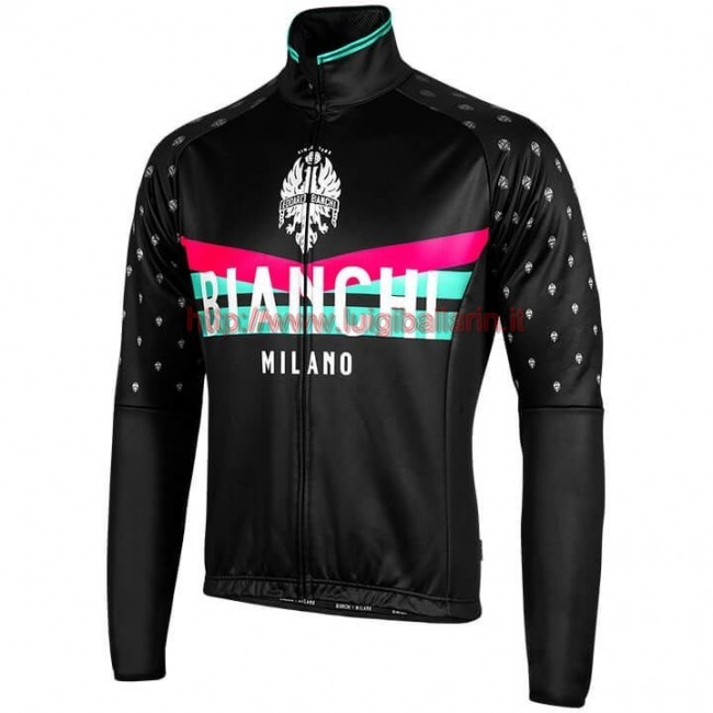 Completo Ciclismo 2019 Bianchi Milano PB nero Maglia Ciclismo Manica Lunga Completo Ciclismo 2019 Bianchi Milano PB nero Maglia Ciclismo Manica Lunga