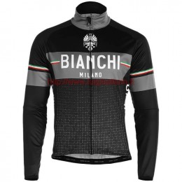 Completo Ciclismo 2019 Bianchi Milano XD nero Maglia Ciclismo Manica Lunga
