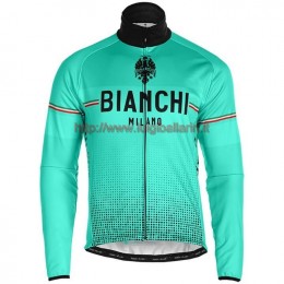 Completo Ciclismo 2019 Bianchi Milano XD verde Maglia Ciclismo Manica Lunga