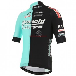 Completo Ciclismo 2019 Bianchi les mesures compensatoires Maglia Ciclismo Manica Corta