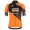 Completo Ciclismo 2019 Boels Dolmans Orange Maglia Ciclismo Manica Corta