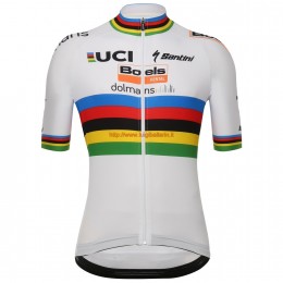 Completo Ciclismo 2019 Boels Dolmans World Champion Maglia Ciclismo Manica Corta