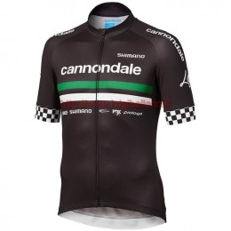 Completo Ciclismo 2019 Cannondale Usine Racing nero Maglia Ciclismo Manica Corta