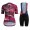 Completo Ciclismo 2019 Canyon rosso donna abbigliamento Bici Completo Maglia Ciclismo Corta e Salopette