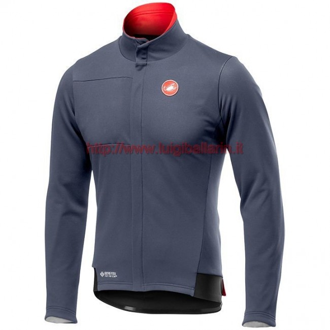 Completo Ciclismo 2019 Casteli DE Gris Maglia Ciclismo Manica Lunga Completo Ciclismo 2019 Casteli DE Gris Maglia Ciclismo Manica Lunga