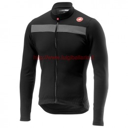 Completo Ciclismo 2019 Casteli Puro 3 nero Maglia Ciclismo Manica Lunga