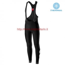 Completo Ciclismo 2019 Casteli Raddoppia 2 giallo Salopette Lunga Ciclismo thermique