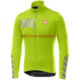 Completo Ciclismo 2019 Casteli Raddoppia 2 giallo Maglia Ciclismo Manica Lunga