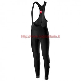 Completo Ciclismo 2019 Casteli Raddoppia 2 nero-Gris Salopette Lunga Ciclismo