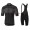 Completo Ciclismo 2019 Casteli Ruota nero abbigliamento Bici Completo Maglia Ciclismo Corta e Salopette