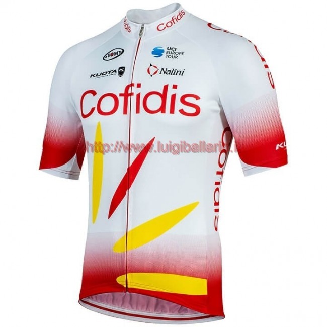 Completo Ciclismo 2019 Cofidis Squadre Maglia Ciclismo Manica Corta Completo Ciclismo 2019 Cofidis Squadre Maglia Ciclismo Manica Corta