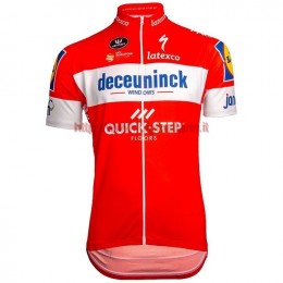 Completo Ciclismo 2019 Deceuninck Quick Step TDF rosso Maglia Ciclismo Manica Corta