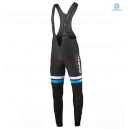Completo Ciclismo 2019 Giant Race Day sombre Blu Salopette Lunga Ciclismo thermique