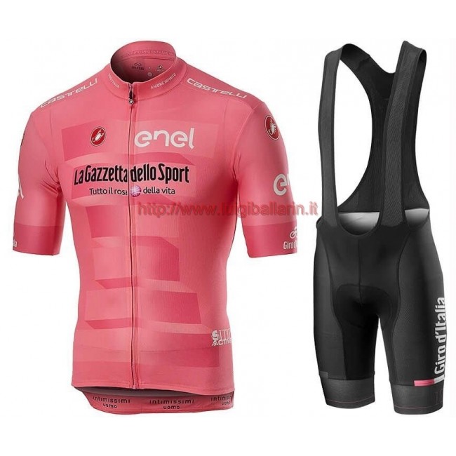 Completo Ciclismo 2019 Giro D'Italy Maglia Rosa abbigliamento Bici Completo Maglia Ciclismo Corta e Salopette Completo Ciclismo 2019 Giro D'Italy Maglia Rosa abbigliamento Bici Completo Maglia Ciclismo Corta e Salopette