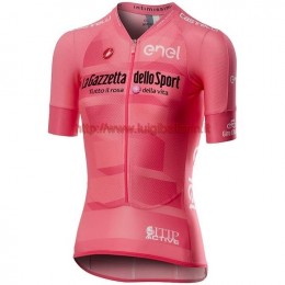 Completo Ciclismo 2019 Giro D'Italy Maglia Rosa donna Maglia Ciclismo Manica Corta