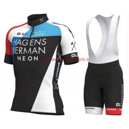 Completo Ciclismo 2019 Hagens Berman Axeon abbigliamento Bici Completo Maglia Ciclismo Corta e Salopette