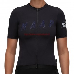 Completo Ciclismo 2019 MAAP Escape nero donna Maglia Ciclismo Manica Corta