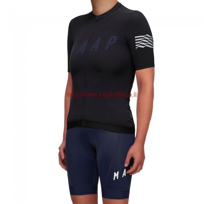 Completo Ciclismo 2019 MAAP Escape nero donna abbigliamento Bici Completo Maglia Ciclismo Corta e Salopette Completo Ciclismo 2019 MAAP Escape nero donna abbigliamento Bici Completo Maglia Ciclismo Corta e Salopette