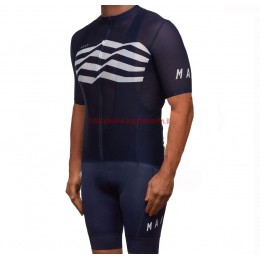 Completo Ciclismo 2019 MAAP M-Flag ultra Blu abbigliamento Bici Completo Maglia Ciclismo Corta e Salopette