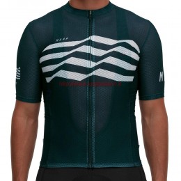 Completo Ciclismo 2019 MAAP M-Flag ultra verde Maglia Ciclismo Manica Corta