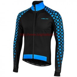 Completo Ciclismo 2019 Nalini CRIT 3L 2.0 nero-Blu Maglia Ciclismo Manica Lunga